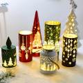 Christmas Desk Lamp Christmas Decoration Glowing Cup Night Light for Living Room Christmas Bedroom.