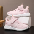 children's shoes boys mesh breathable summer 2024 new children's black soft soled casual sneakers small white shoes wholesale. 
