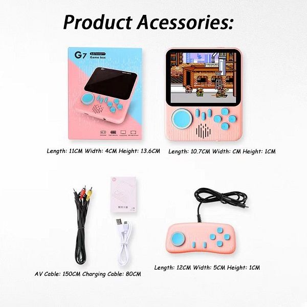 G7%20Game%20Consoles%20Hand-Held%20Video%20Gaming%203.5%20inch%20666%20Game%20-%20Image%202