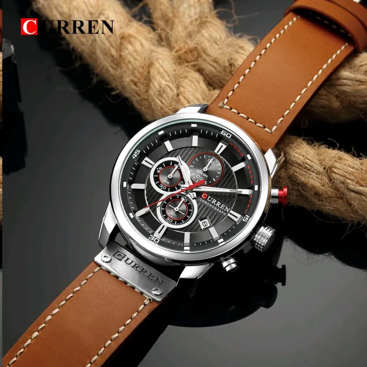CURREN%208291%20Fashion%20Quartz%20Men%20Watch%20Analog%20Digital%20Chronograph%20Leather%20Mens%20Watches%20Casual%20Sport%20Waterproof%20Male%20Clocks%20%D0%A7%D0%B0%D1%81%D1%8B%20-%20Image%209