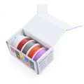 Heat Resistant Soft Silicone Wire 5 Colors in A Box Kit 30/28/26/24/22/20/18AWG Stranded Cable Electrical Flexible Tinned Copper. 
