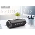 KOLEER S218 Bluetooth, AUX, USB & SD Card Supported Hi-Fi Audio Deep Bass Wireless Speaker With FM Radio.