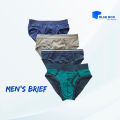 Assorted 5 Pcs Combo Pack of Cotton Brief Underwear for Men. 
