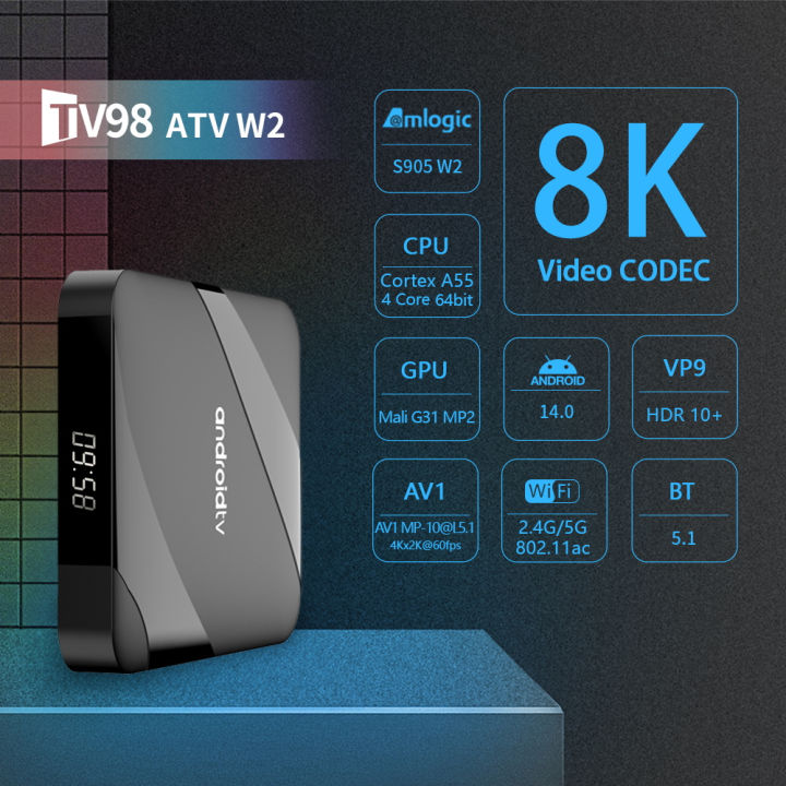 Android%2014%20TV%20Box%20Bluetooth%205.2%20ATV%208K%204K%20Set%20Top%20Box%204GB%2064GB%20AV1%20S905W2%20Quad%20Core%202.4G%205G%20Dual%20WIFI%20Voice%20Remote%20Media%20Player%20-%20Image%202