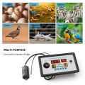 ZFX-W9002 Smart Thermostat Digital Temperature Humidity Control Incubator 360 Automatic Egg Turning 12V.