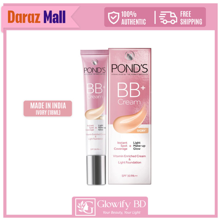Pond's%20BB%20Combo%20-%20Pond's%20BB%20Perfect%20Radiance%20Translucent%20Faical%20Powder%2050g%20&%20BB+%20Cream%20With%20SPF%2030%20PA++%2018g%20-%20Ivory%20-%20Image%202