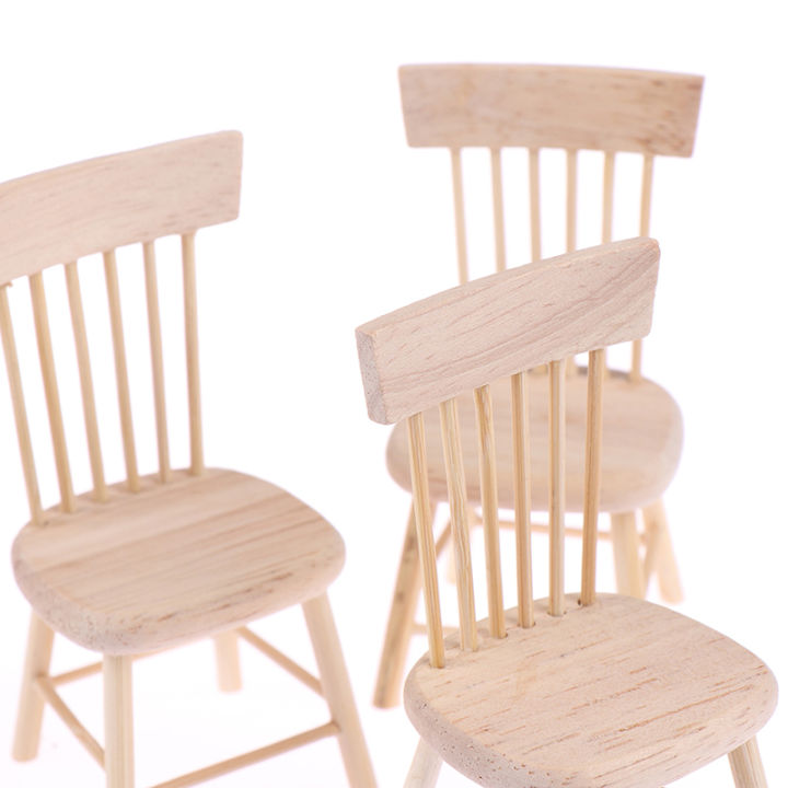 1Set%201/12%20Dollhouse%20Miniature%20Dining%20Table%20Chair%20Doll%20House%20Wooden%20Furniture%20Toy%20-%20Image%204