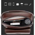 New Men's Genuine Leather Crossbody Shoulder Bags High Quality Tote Fashion Business Man Messenger Bag Leather Bags Fanny Pack.