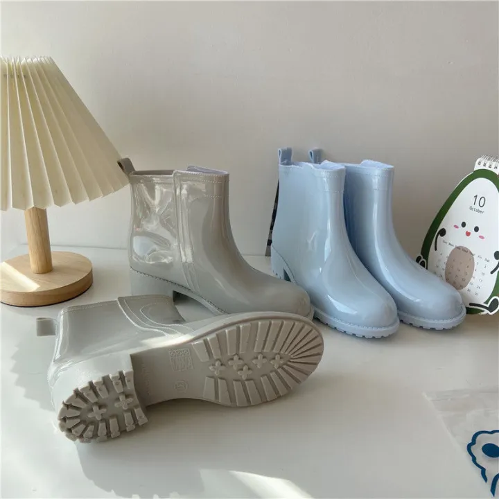 Women%20Shoes%20Chelsea%20Rain%20Boots%20Ladies%20Slip-on%20Short%20Tube%20Fashion%20Outdoor%20Rubber%20Waterproof%20Shoes%20Ankle%20Boots%20New%20Garden%20Galoshes%20-%20Image%203