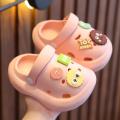 Children Girl Boy Mules Clogs Kids Summer Crock Candy Garden Beach Slippers Cave Hole Baby Shoes for Girls Boys.