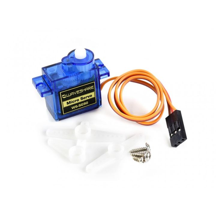 360 Degrees - SG90 Plastic Gear Tower Pro Servo Motor