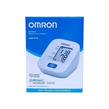 Omron HEM-7120 Premium Upper Arm Automatic Blood Pressure Monitor – Accurate Home BP Machine