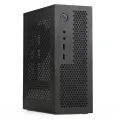 A09 HTPC Computer Case Mini ITX Gaming PC Chassis Desktop Chassis USB2.0 Computer Case Home Computer Case Black. 
