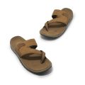 Woodland Leather Sandal For Men - 3767120 Camel. 