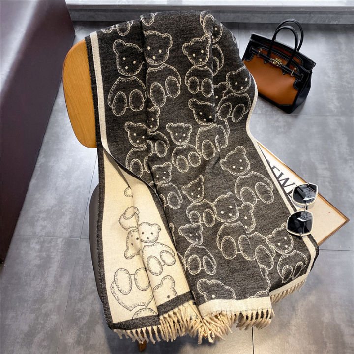 Korean%20autumn%20and%20winter%20new%20cartoon%20imitation%20cashmere%20scarf,%20small%20fresh%20bear,%20cute%20shawl,%20warm%20and%20versatile%20scarf%20-%20Image%202