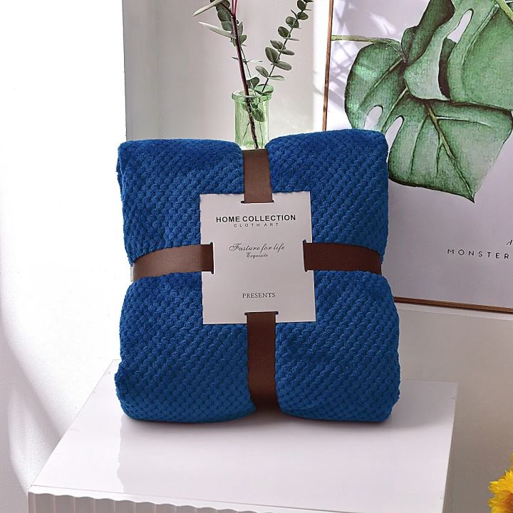 Flannel%20Home%20Warm%20Blanket%20Quilt%20Baby%20Bedding%20Bedspread%20Stripe%20Kids%20School%20Dormitory%20Plaid%20Cover%20-%20Image%207