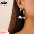 Carat Long Crry Ear gs Crry Shape Dangle Ear gs for Women Lightweight Alloy Ear Jewelry for Prom Cocktail Party Long Hang Ear gs for Women Crry Ear gs. 