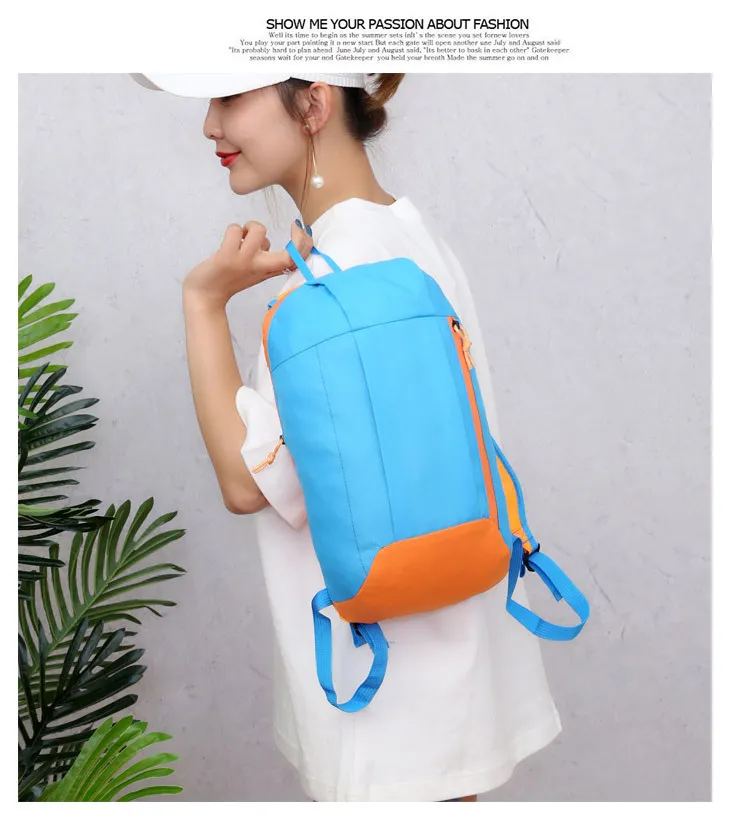 Decathlon backpack backpack small backpack advertising schoolbag