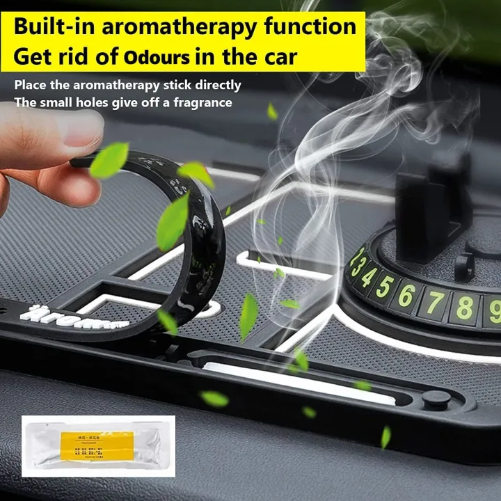 Car%20Dashboard%20Multifunctional%20Non%20Slip%20Anti%20Skid%20PVC%20Pad%20Mat%20with%20Mount%20Phone%20Holder%20&%20Airfreshener%20-%20Image%206