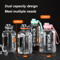 1600ml Tritan Sport Bottle Kettle Large GYM Bottle BPA FREE 1 Gallon Water Bottle Drink Waterbottle Water Bottl Cup 1.5 2 Liter.