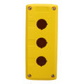 Push Button Box, 3 Holes Button Switch Station Box Multifunctional for Electrical Equipments. 
