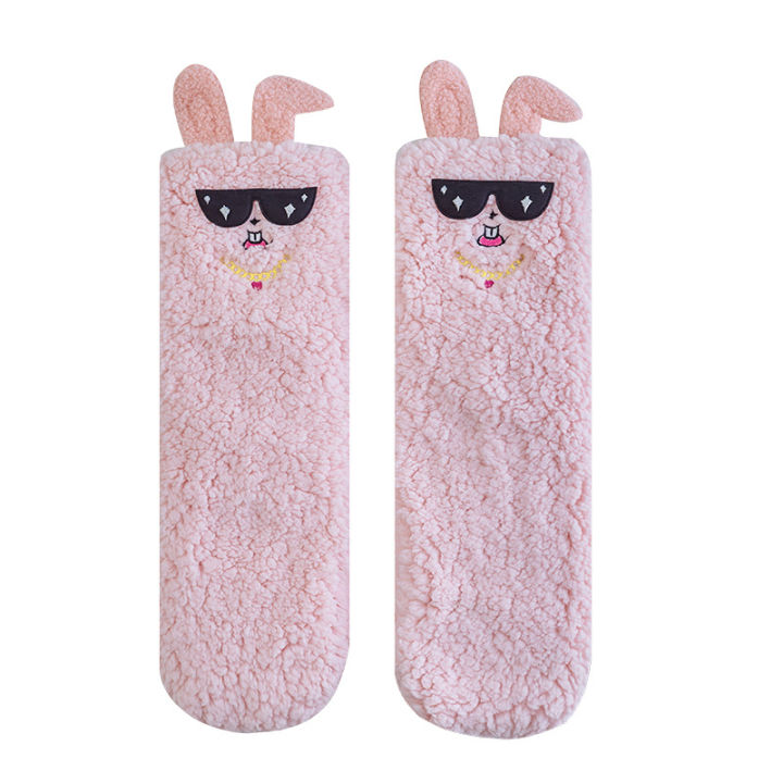 Winter%20Fleece%20Lined%20Padded%20Warm%20Keeping%20Cartoon%20Lambswool%20Socks%20Sleeping%20Socks%20Maternity%20Socks%20Winter%20Super%20Thick%20Home%20Room%20Socks%20Women%20-%20Image%208