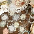 30pcs Vintage Lace Butterfly Frame Material Paper Scrapbooking Decor Collage Junk Journal DIY Diary Plant Craft Paper. 