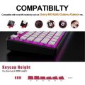115keys PBT Pudding Keycap OEM Profile Transparent Keycaps For RK61 RK71 For 61/71/87/104 Layout Mechanical Keyboard Keycaps.