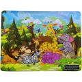24 Piece Kids Jigsaw Puzzle Animal Set 8 x 10.8 Inch - Puzzle Toy For Kids. 