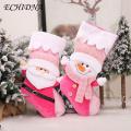 ECHIDNA Holiday Gift Bag with Hanging Rope Cloth Xmas Favor Bag Snack Candy Fruit Storage Bag.