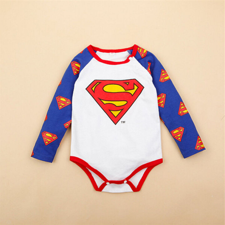 Superman%20Rompers%20Funny%20Onesie%20Newborn%20Baby%20Boy%20Girl%20Clothes%20-%20Image%202