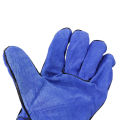 Tool parts 14'' Pair Heavy Duty Gardening Welder Gloves Thorn Proof Leather Work Non-Slippery Hard Protective Working Welding Gloves. 