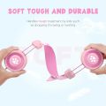 Kids Headphones With Microphone Cute Cat Ear Children Headset For Girls Boys Adjustable Wired Children Headphones Kids Gifts. 