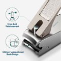 TOGEWITHU Nail Clippers with Catcher, Anti-splash Fingernail Toenail Cutter Manicure Tools Nail Trimmer with Nail File Sharp and Durable. 