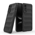 MOBICASE S4 Oneplus Nord 5 / ACE 5 ULTRA Back Cover Phantom Shield Soft Silicone TPU Shockproof Liquid Silicone Airbag Phone Case Cover Black Soft TPU ShockProof Phone Case Cover. 