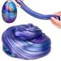 Purple Colored Crystal Slime Clay Resin Charms Slime Egg Shaped Box Space Mud Tiny Toys Intelligent Plasticine Antistress Toy MuXiaRe. 
