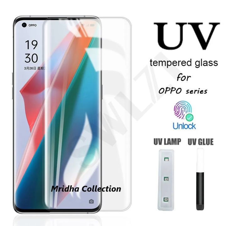 Oppo%20Reno5%20Pro+%205G%20/%20Oppo%20Reno%205%20Pro%20Plus%205G%20(A+%20GRADE)%20Premium%20UV%20Tempered%20Glass%20Screen%20Protector%20Curved%20with%20Liquid%20Glue%20and%20UV%20Light%20-Transparent%20Clear%20-%20Image%203