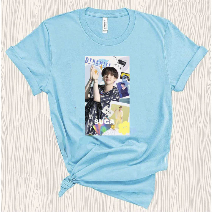BTS Suga Dynamite T-Shirt for Kids - Boys and Girls - Express Dynamism in Style