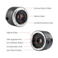 VILTROX C-AF Auto Focus 2X Magnification Extender Auto Focus Mount Lens for Canon EOS EF Lens for Canon EF lens DSLR Camera. 