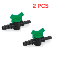 16mm-16mm Mini Ball Valve Water Drip Irrigation Pipe Connectors for Agricultural Gardening Drip Irrigation System..