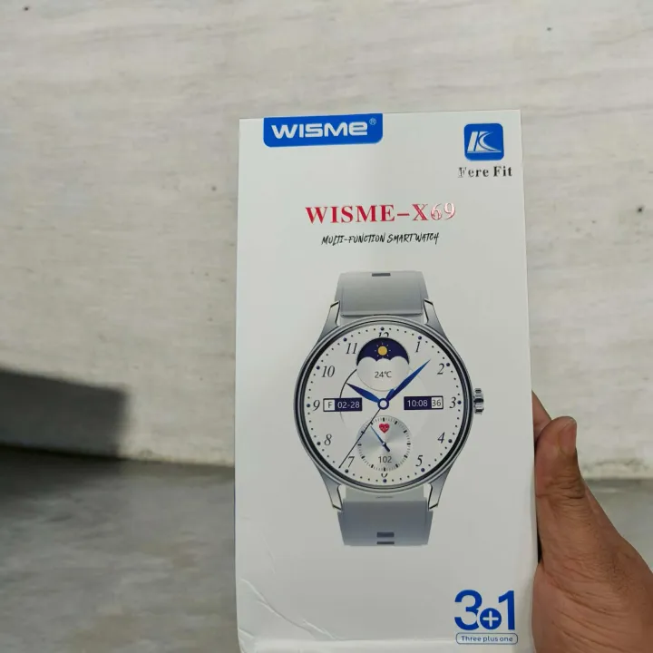 WISME%20X69%20AMOLED%20Smart%20Watch%20with%20Sleep%20Tracker%20IP68%20Waterproof%20&%20up%20to%204%20Days%20Battery%20Life%20white%203%20strap%20-%20Image%203