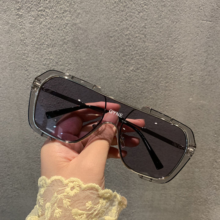 Integrated%20Big%20Frame%20Women's%20Sunglasses%20Fashion%20Trend%20Square%20Gradients%20Sun%20Glasses%20Female%20Luxury%20Brand%20Traveling%20Style%20Eyewear%20-%20Image%204