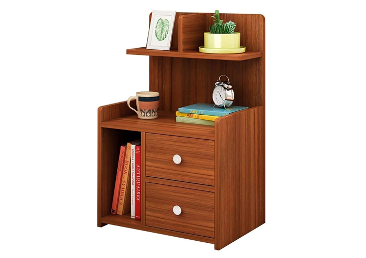 Royal%20Decor%20M19%20Bedside%20Table%20-%20Simple%20Modern%20Bedroom%20Small%20Cabinet%20Bedside%20Table%20with%20Two%20Drawer%20Organizer%20Storage%20Cabinet-Shan%20Teak%20Finish%20-%20Image%202