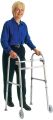 Walking Walker Frame Front Castor Wheels - Silver. 
