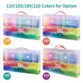 120/150/180/210 Professional Artist Watercolor Pencils Set Water-Soluble Colored Pencils for School Students Adults Color Pencils Art Supplies for Drawing Sketching Coloring Books. 