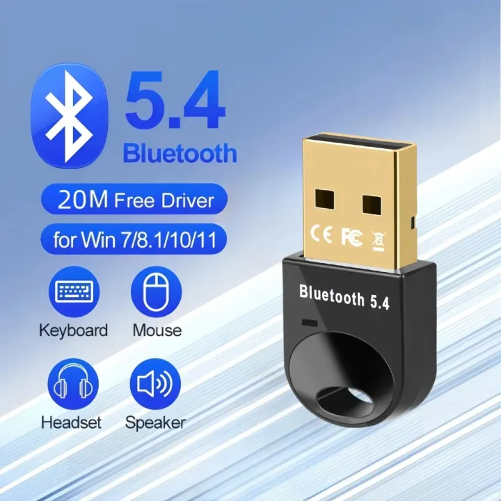 150M%20Bluetooth%205.4%20Adapter%20Free%20Driver%20USB%20Bluetooth%20Dongle%20Adapter%20for%20PC%20Windows%2011/10/8.1%20Mouse%20Keyboard%20Audio%20Receiver%20-%20Image%207