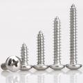 10-100pcs M1 M1.2 M1.4 M1.7 M2 M2.3 M2.6 M3  M4 M5 M6  Stainless steel Cross recessed round pan head tapping screws Wood SCREW-10mm. 