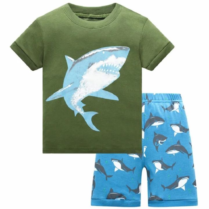 New%20Design%20Dinosaur%20Boys%20Pajamas%20Sets%20Children's%20Pyjama%20Boy's%20Sleepwear%20Suit%20Telescope%20Kids%20Pjamas%20home%20wear%20Costumes%20Nightgown%20-%20Image%202