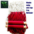 Heavy-Duty Rope Hammock Dulna – Handwoven Swing Bed for Adults | Indoor & Outdoor Use. 