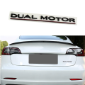 For Tesla Model 3 Y X S Dual Motor Emblem - 3D Dual Motor Badge Sticker Decor Performance Badge Parts Accessories. 